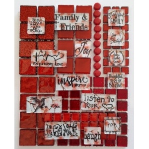 Photo frame kit - Red